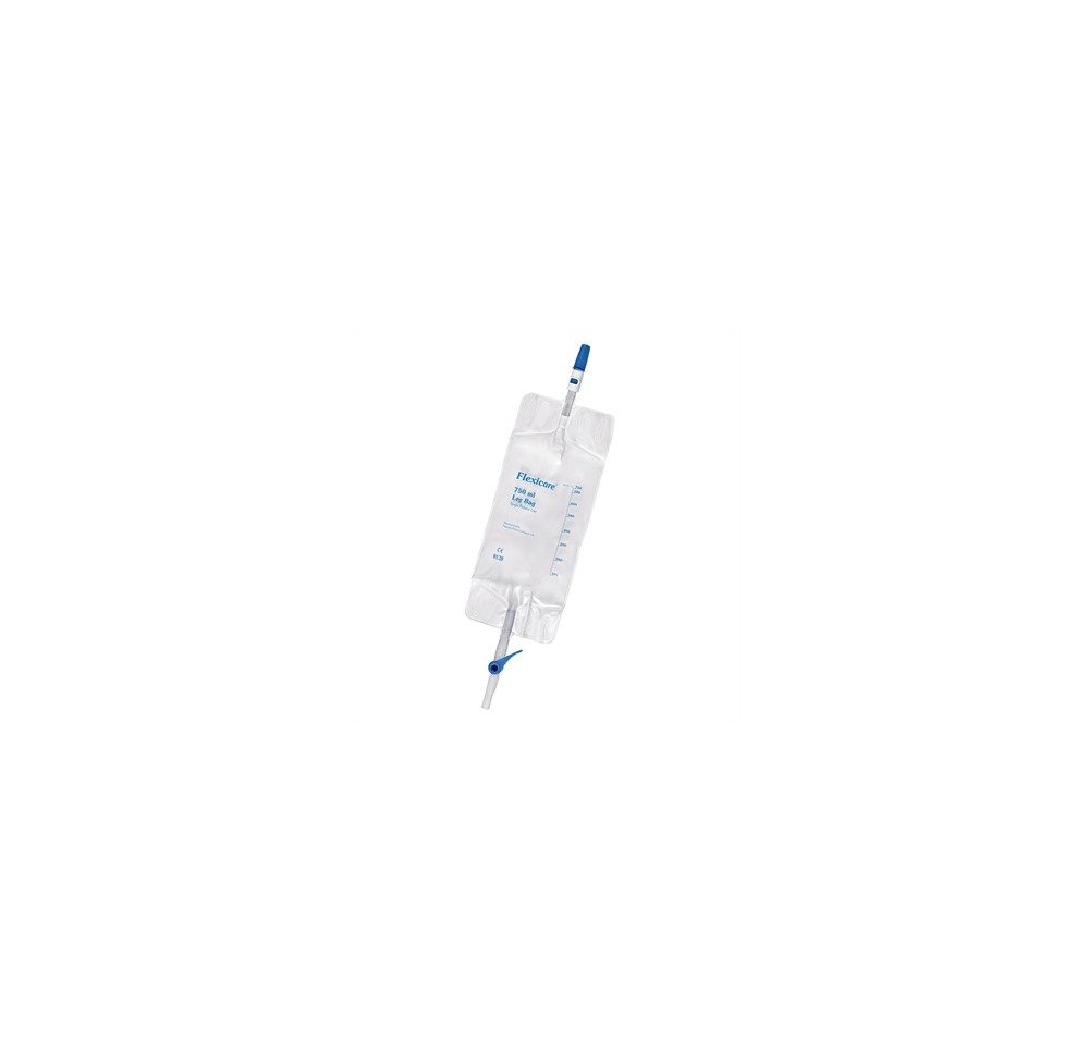 FLEXICARE sac urine 750ml 30cm rob pivot st 10 pce