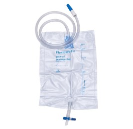 FLEXICARE sac urine 2000ml 100cm rob T st 10 pce