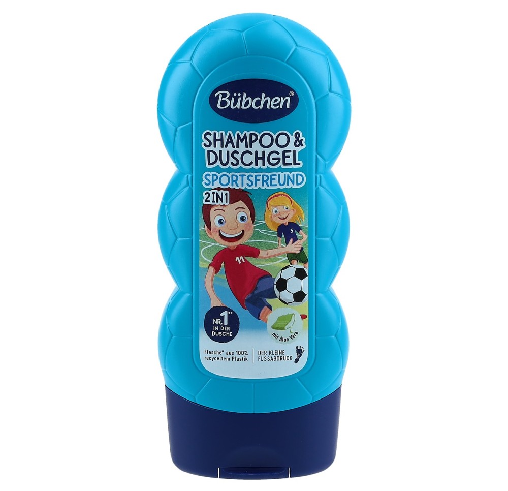 BÜBCHEN Kids 2 in 1 Sportsfreund fl 230 ml