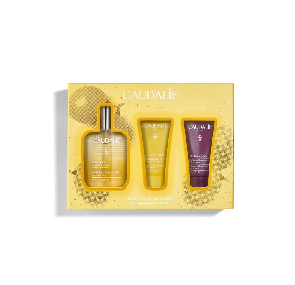 CAUDALIE Coff Noël 2024 Soleil 3 pce
