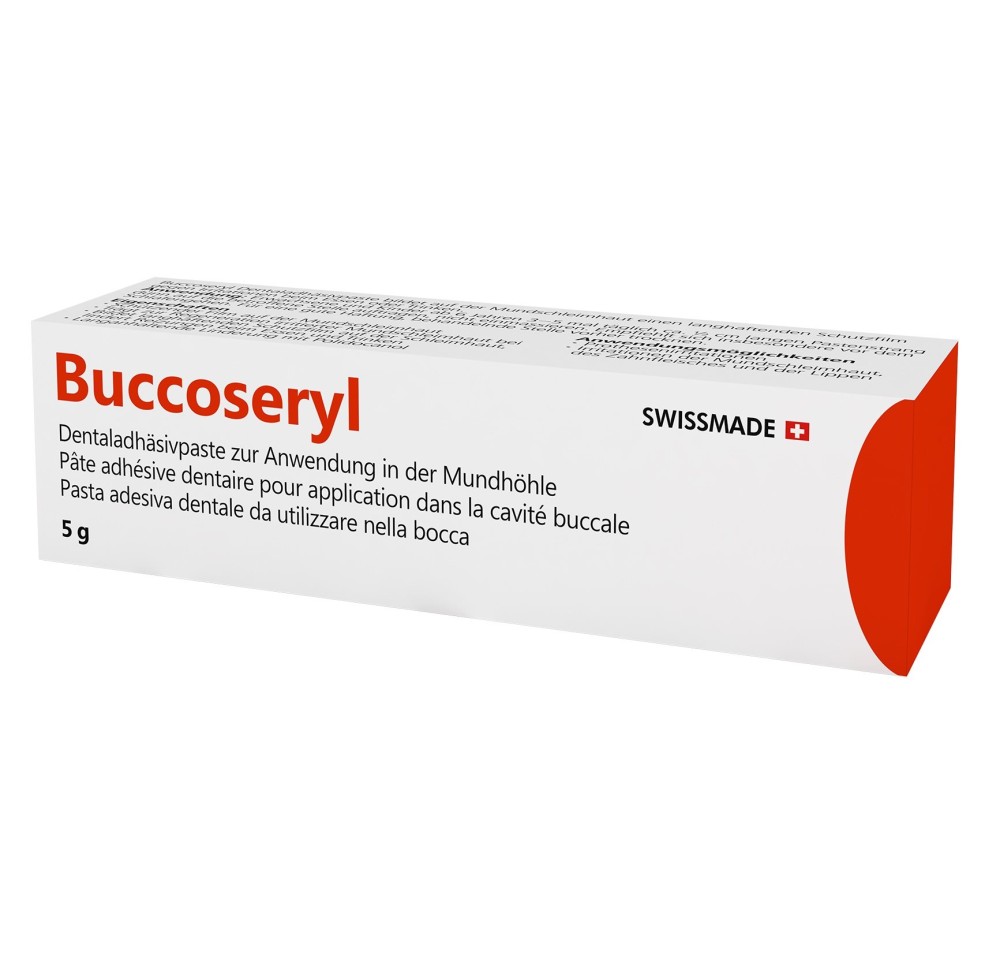 BUCCOSERYL pâte adhésive dentaire tb 5 g