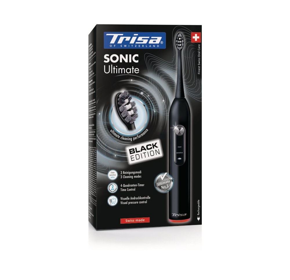 TRISA brosse dents élect Sonic Ultimate Black Edit