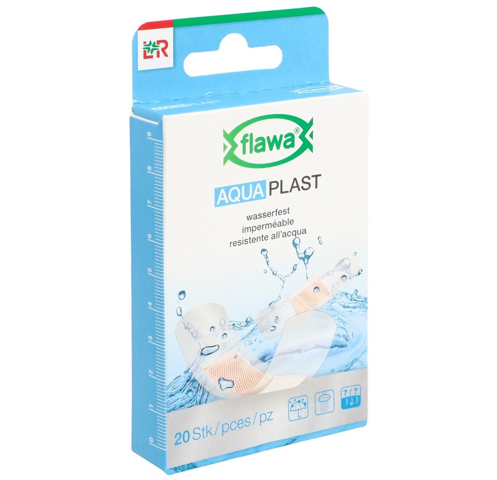 FLAWA Aqua Pl pansement imperméab 2 gr 20 pce FLAWA Aqua Pl pansement imperméab 2 gr 20 pce