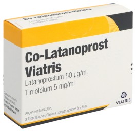 CO-LATANOPROST Viatris gtt opht 3 fl 2.5 ml
