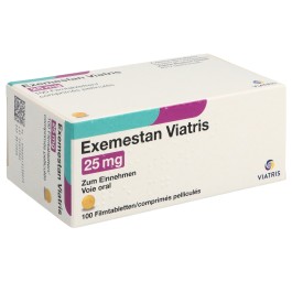 EXEMESTAN Viatris cpr pell 25 mg 100 pce