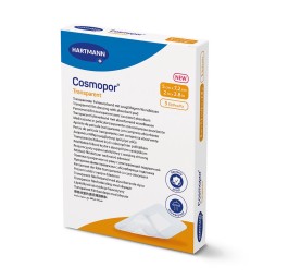 COSMOPOR transparent 5x7.2cm stérile 5 pce