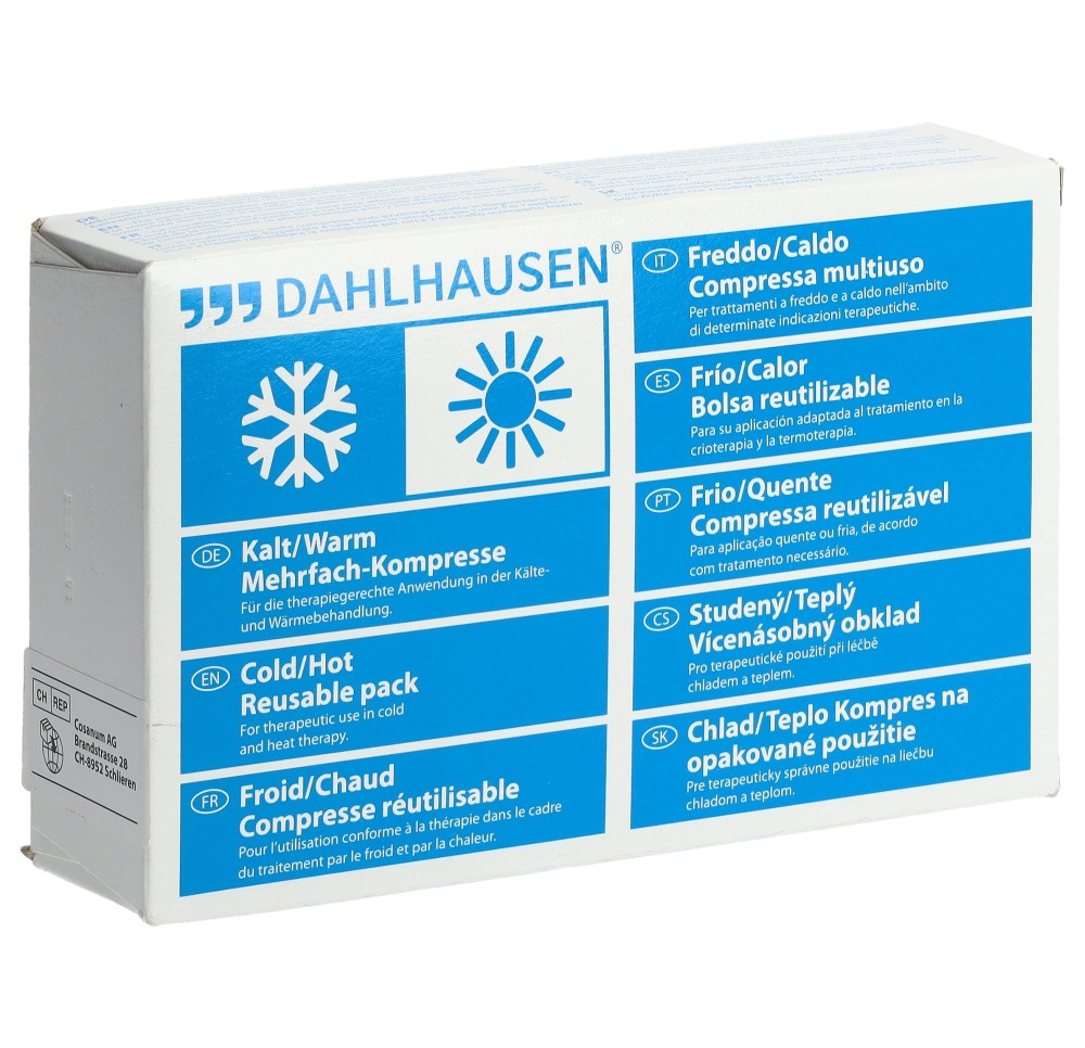 DAHLHAUSEN compr froid/chaudes 13x14cm mini 2 pce DAHLHAUSEN compr froid/chaudes 13x14cm mini 2 pce