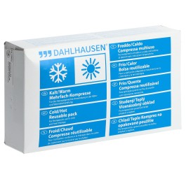 DAHLHAUSEN compr froid/chaudes 12x29cm uni 2 pce