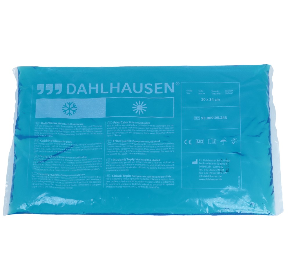 DAHLHAUSEN compr froid/chaudes 20x34cm thér 10 pce DAHLHAUSEN compr froid/chaudes 20x34cm thér 10 pce