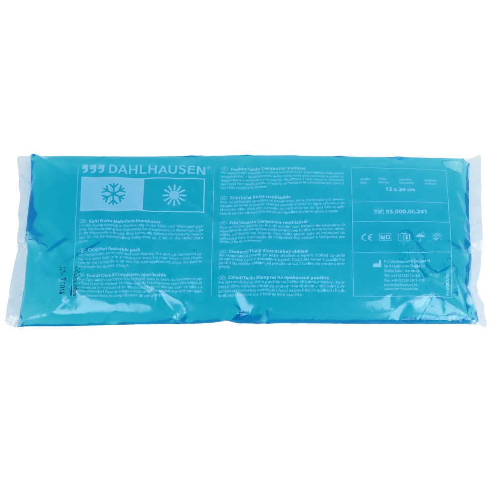 DAHLHAUSEN compr froid/chaudes 12x29cm uni 25 pce DAHLHAUSEN compr froid/chaudes 12x29cm uni 25 pce