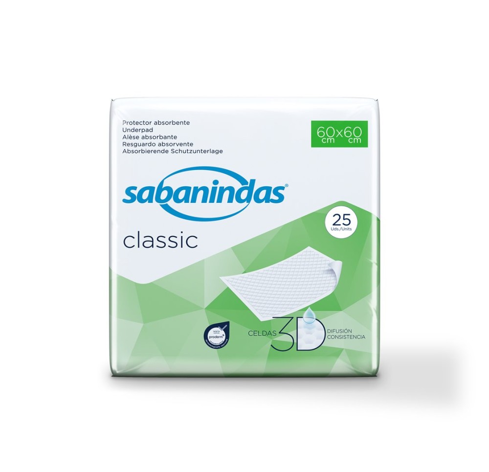 SABANINDAS 60x60cm Classic 25 pce