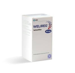 WELIREG cpr pell 40 mg bte 90 pce