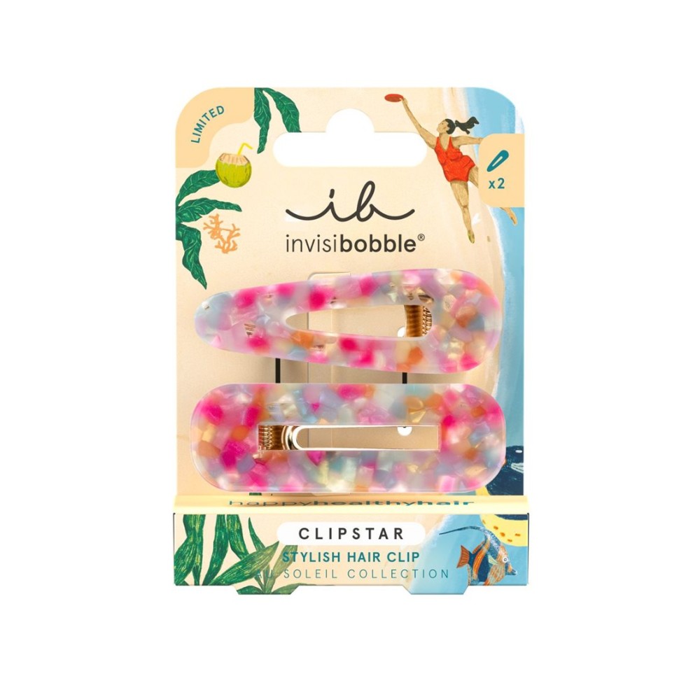 INVISIBOBBLE pince clipstar sol dazzl wave 2 pce