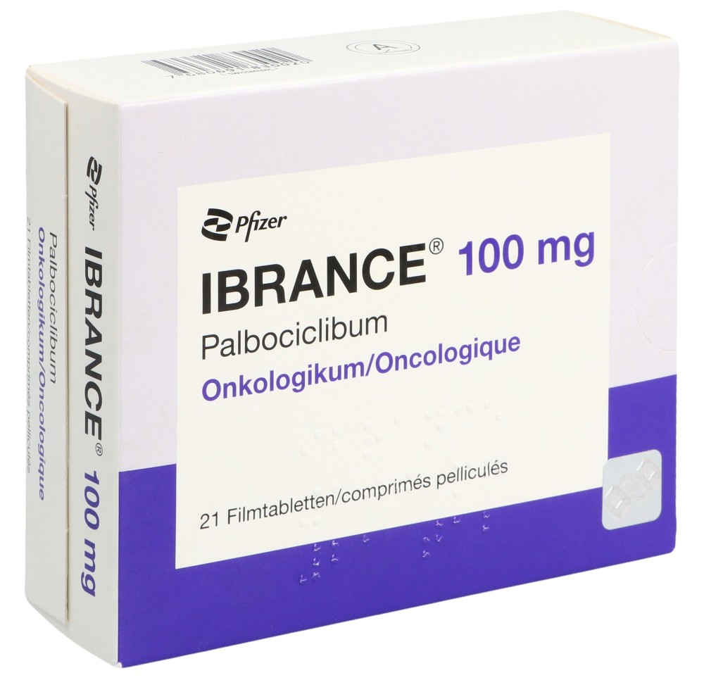 IBRANCE cpr pell 100 mg 21 pce