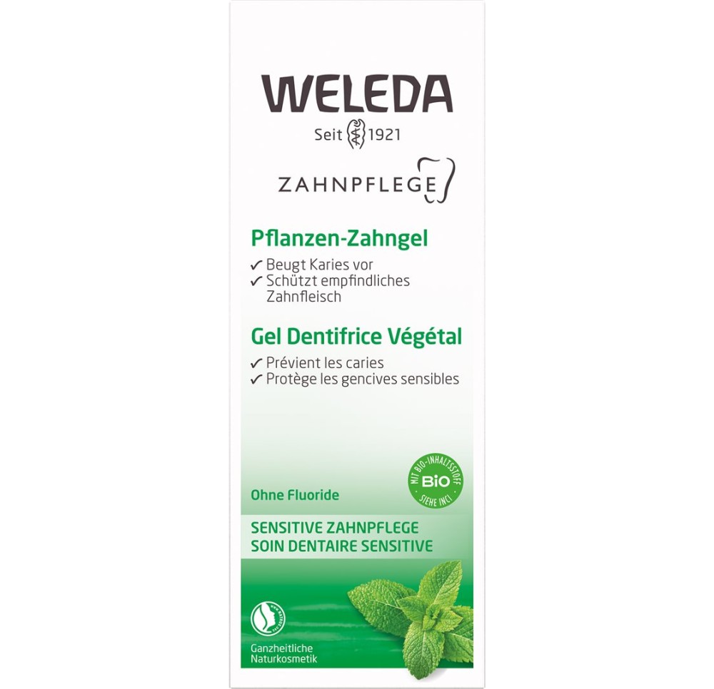 WELEDA gel dentifrice végétal tb 75 ml WELEDA gel dentifrice végétal tb 75 ml