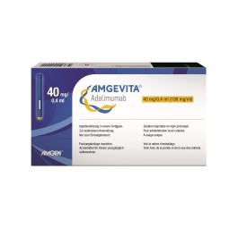 AMGEVITA sol inj 40 mg/0.4ml stylo prérempli