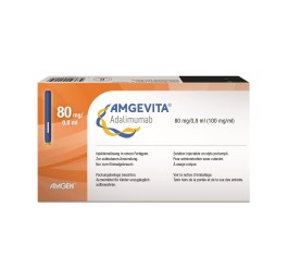 AMGEVITA sol inj 80 mg/0.8ml stylo prérempli
