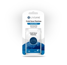 LIVSANE patchs pour bouton de fièvre 16 pce