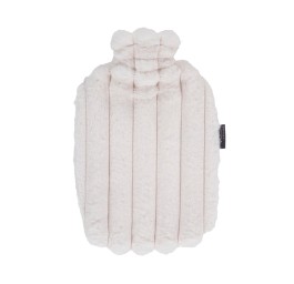 FASHY bouillotte 2l housse polaire blanche
