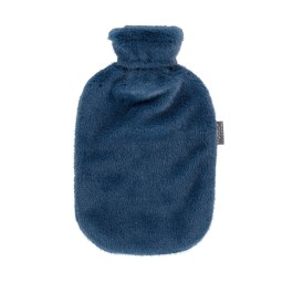FASHY bouillotte 2l housse polaire bleue