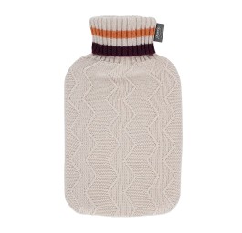 FASHY bouillotte 2l housse tri col roulé bei