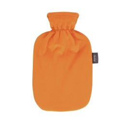 FASHY bouillotte 2l housse polaire orange