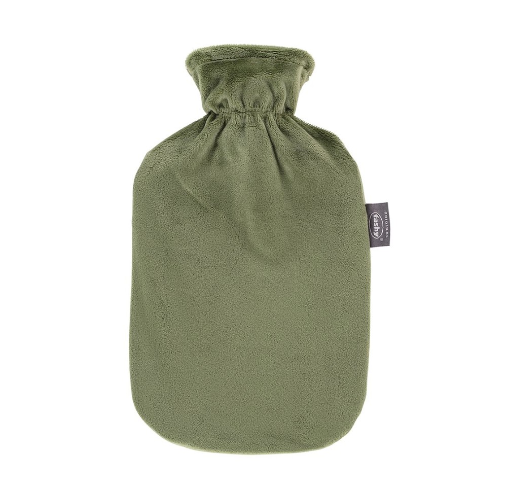FASHY bouillotte 2l housse polaire vert FASHY bouillotte 2l housse polaire vert