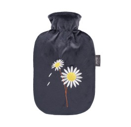 FASHY bouillotte 2l housse polaire anthr brod