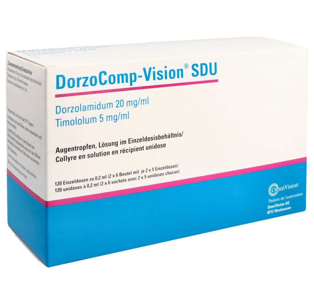 DORZOCOMP-VISION SDU 20mg/ml, 5mg/ml 120 x 0.2 ml DORZOCOMP-VISION SDU 20mg/ml, 5mg/ml 120 x 0.2 ml