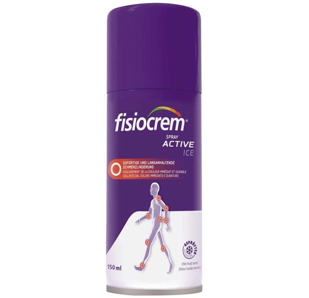 FISIOCREM spray active ice spr 150 ml