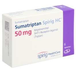 SUMATRIPTAN Spirig HC cpr 50 mg 6 pce