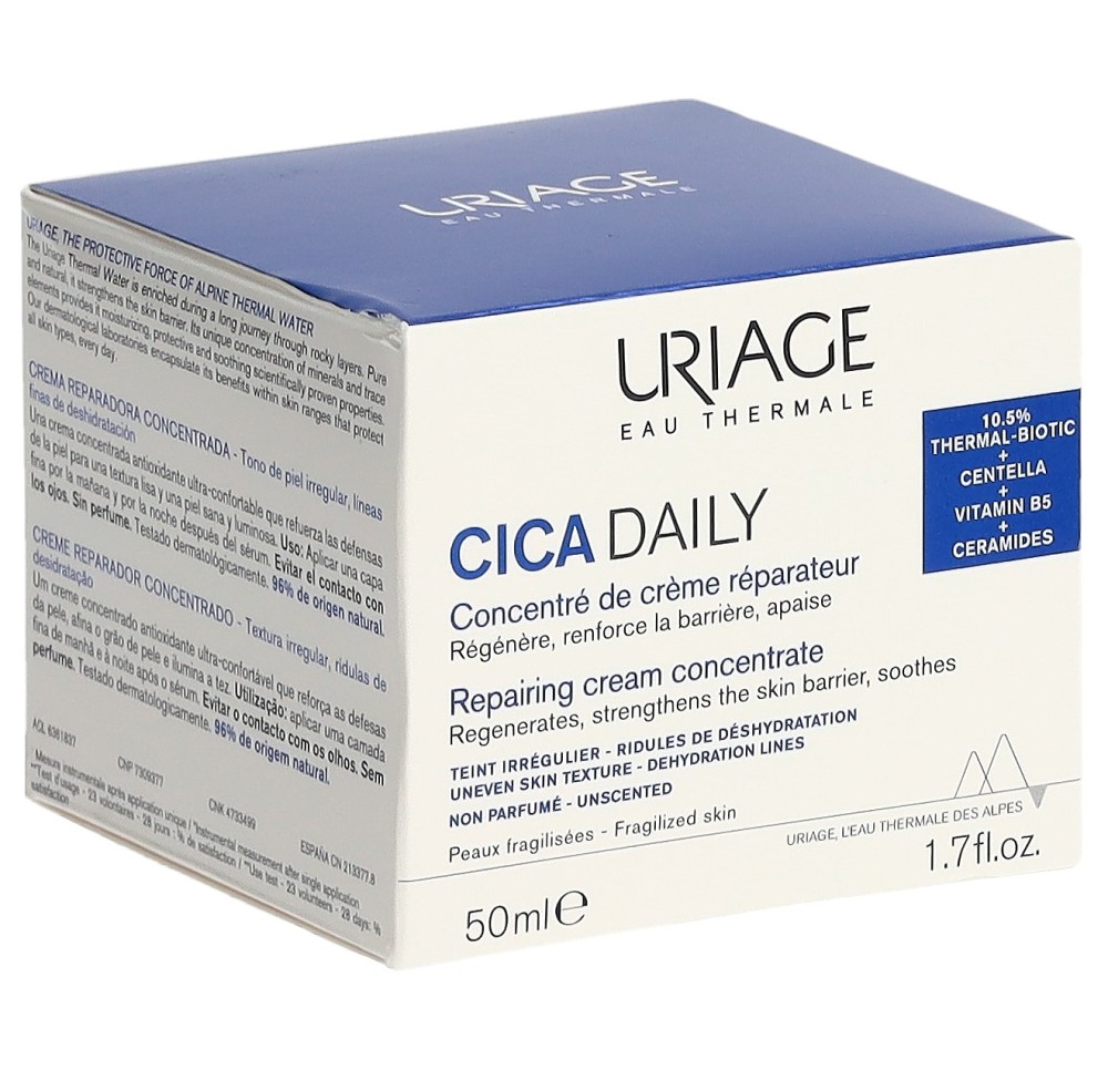 URIAGE Cica Daily concentré crème réparateur 50 ml URIAGE Cica Daily concentré crème réparateur 50 ml