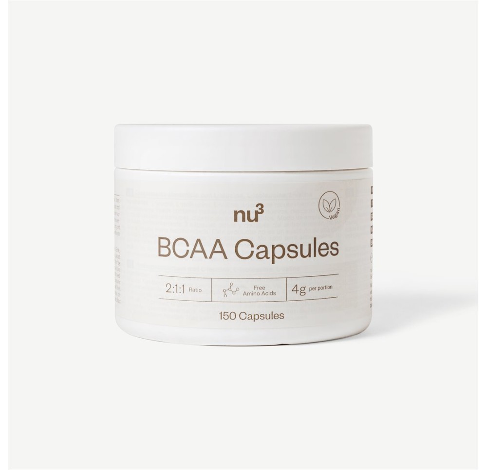 NU3 BCAA caps bte 150 pce NU3 BCAA caps bte 150 pce