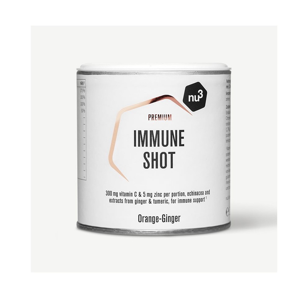 NU3 shot immunitaire pdr orange gingembre 150 g NU3 shot immunitaire pdr orange gingembre 150 g