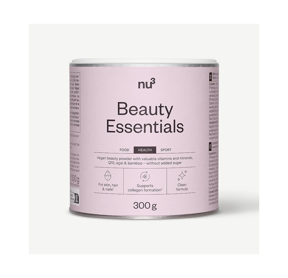 NU3 essentiels de beauté pdr 300 g NU3 essentiels de beauté pdr 300 g