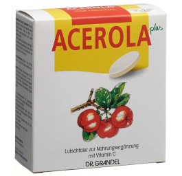 DR. GRANDEL Acerola Plus past à sucer vit C 32 pce