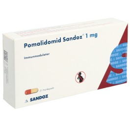 POMALIDOMIDE Sandoz caps 1 mg 21 pce