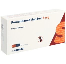 POMALIDOMIDE Sandoz caps 4 mg 21 pce