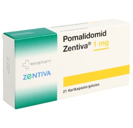 POMALIDOMID Zentiva caps 1 mg 21 pce