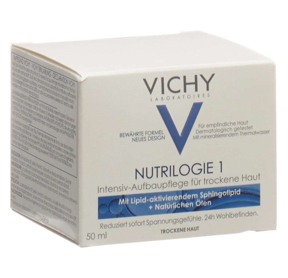VICHY Nutrilogie 1 crème peau mixte sèche 50 ml VICHY Nutrilogie 1 crème peau mixte sèche 50 ml