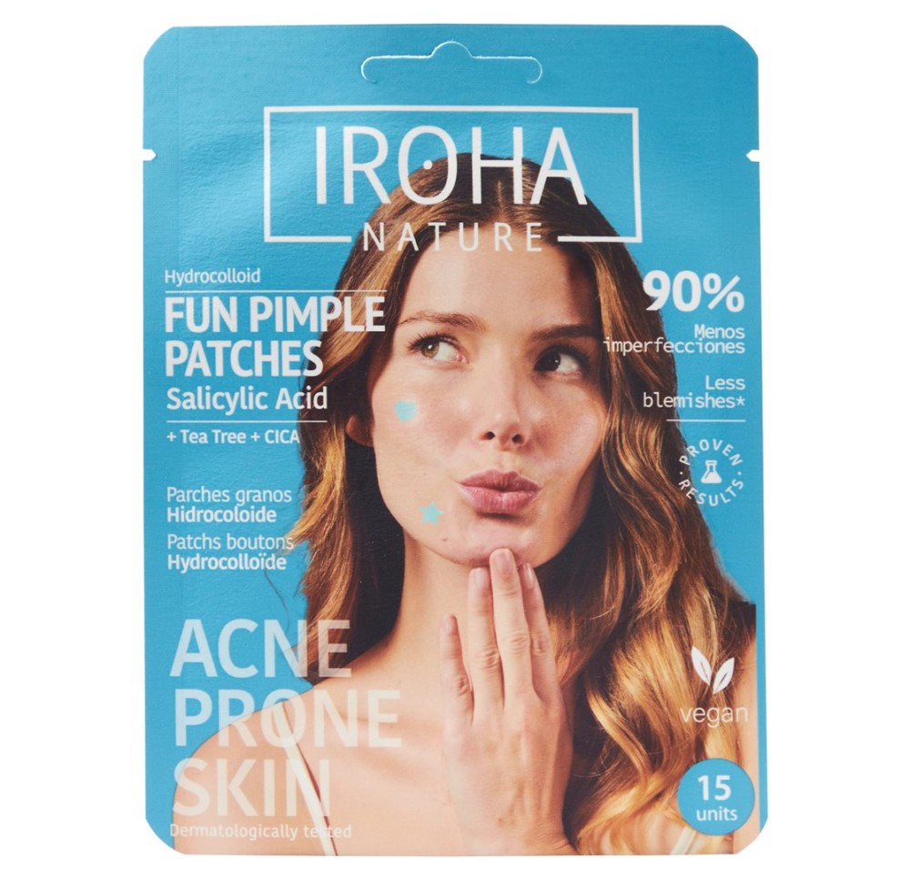 IROHA Nature Fun Pimple Patches 15 pce