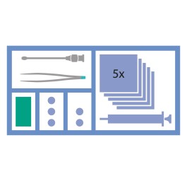 MEDISET set de soins de plaies avec aiguille bouto