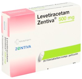 LEVETIRACETAM Zentiva cpr pell 500 mg 20 pce