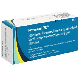 PREVENAR 20 susp inj ser pré 0.5 ml