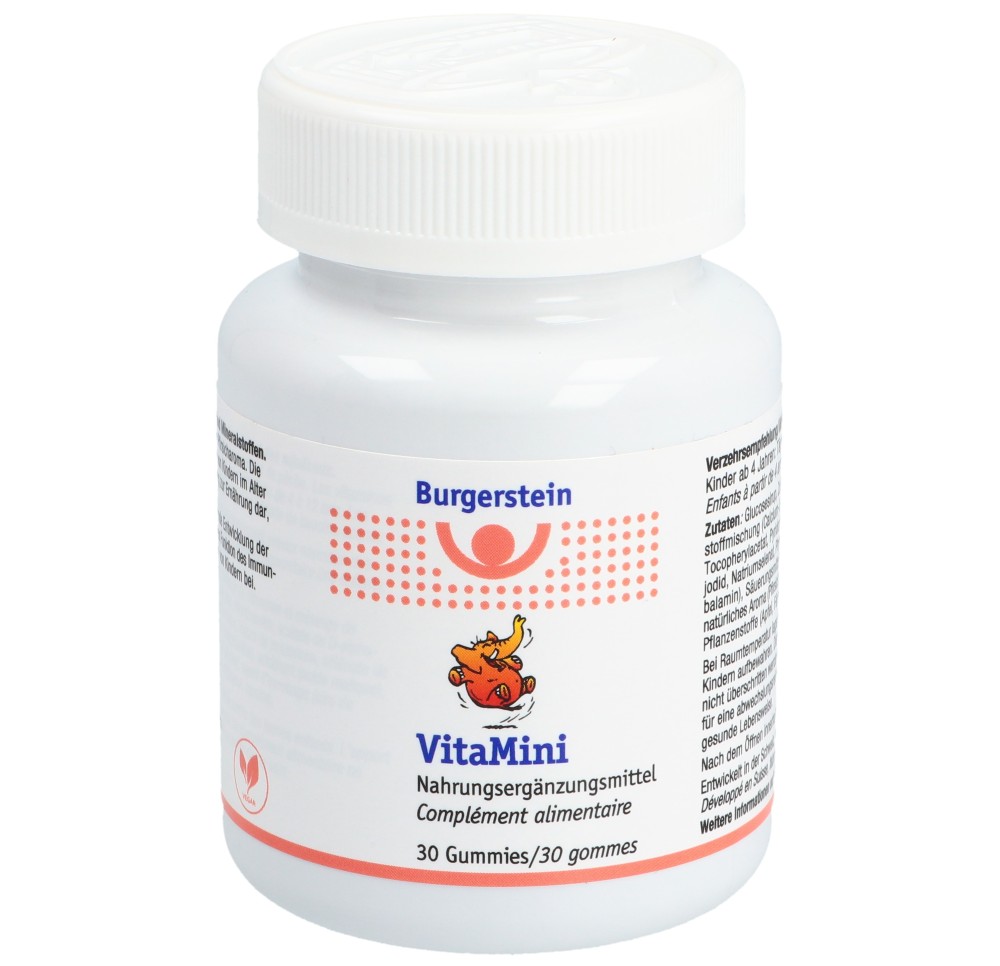 BURGERSTEIN VitaMini gommes bte 30 pce BURGERSTEIN VitaMini gommes bte 30 pce