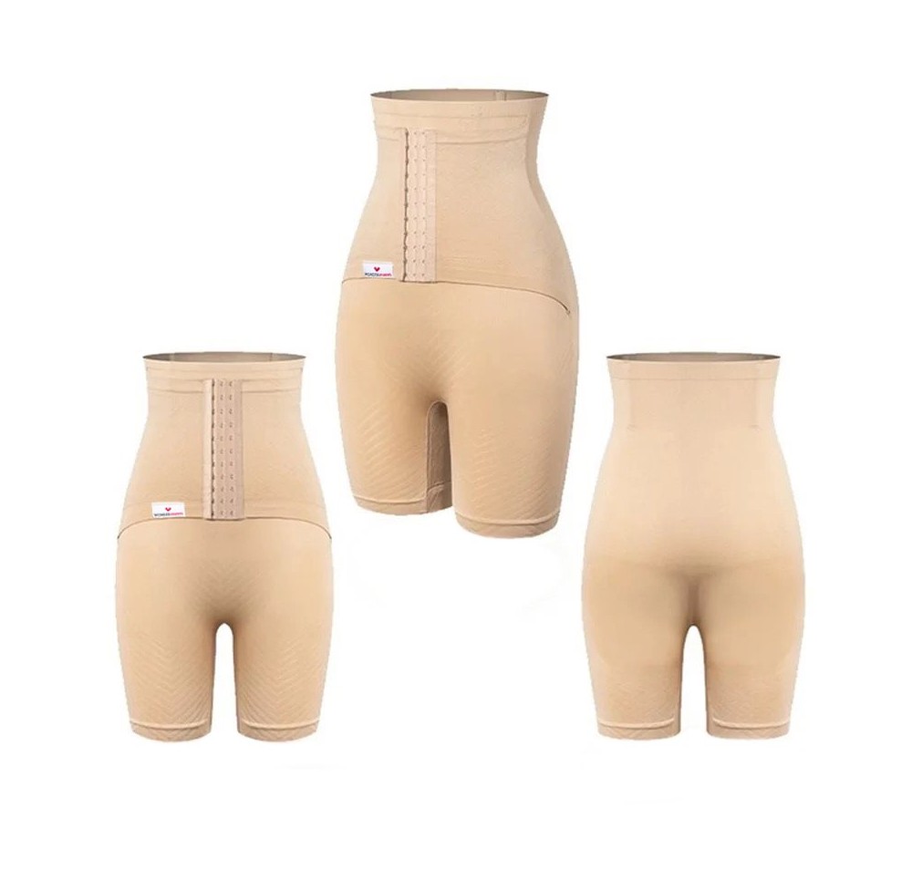 WONDERMOM Postpartum Belly Binder Shorts M beige WONDERMOM Postpartum Belly Binder Shorts M beige