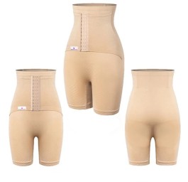 WONDERMOM Postpartum Belly Binder Shorts M beige