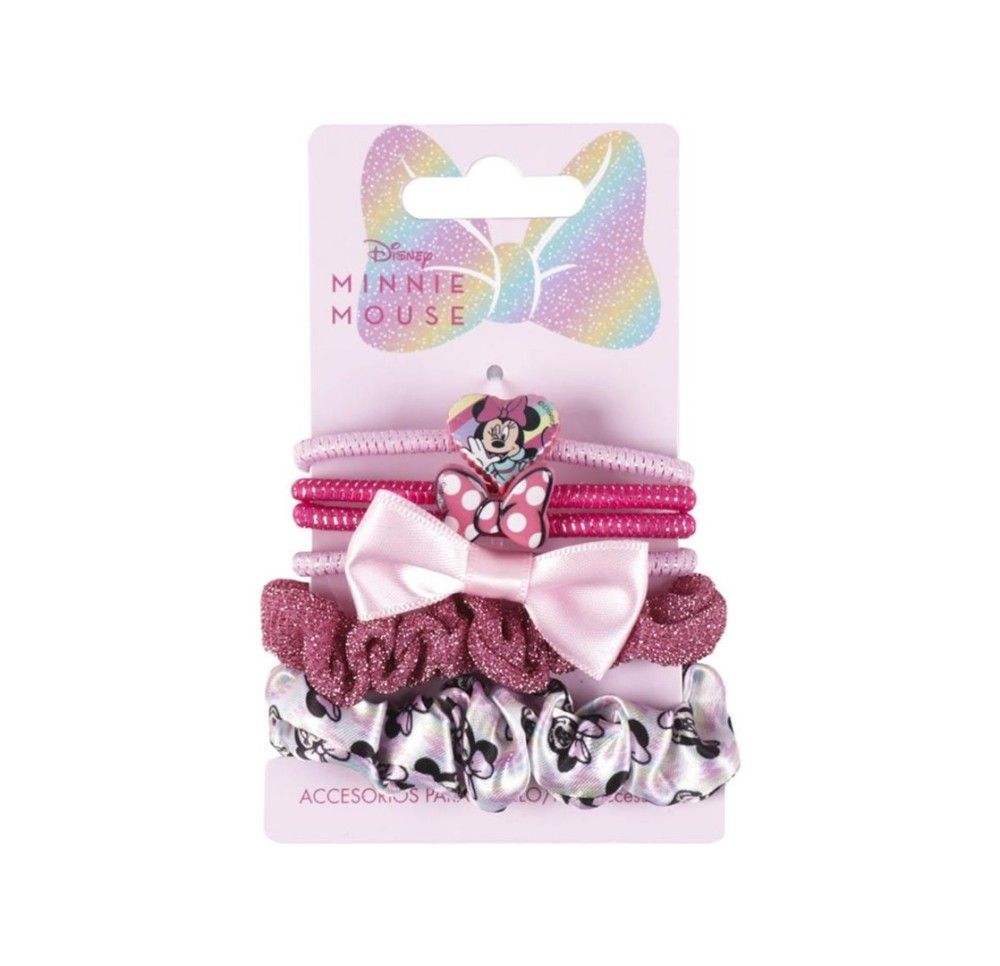 HERBA Kids élastic + scunci Minnie Mouse 6 pce