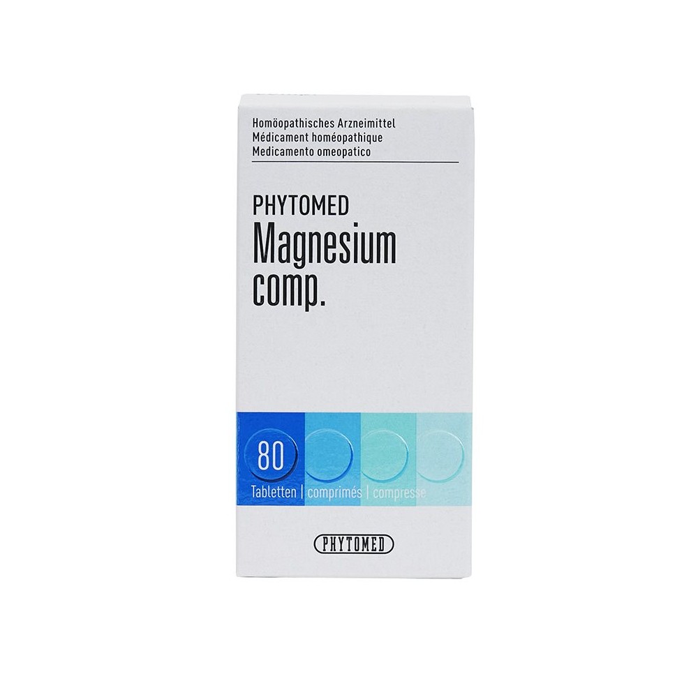 PHYTOMED Magnesium comp cpr bte 80 pce PHYTOMED Magnesium comp cpr bte 80 pce