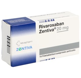 RIVAROXABAN Zentiva cpr pell 20 mg 14 pce